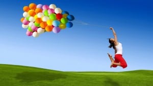 fly with balloons 300x169 - Feeling Good: The Fuel that Drives Motivation